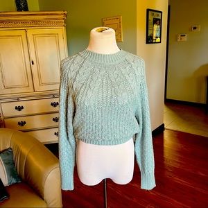 American eagle aqua sweater. Worn once.